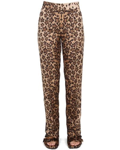 RED Valentino Red Leo Star-printed Pants - Natural