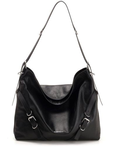 Givenchy Black Xl Voyou Shoulder Bag