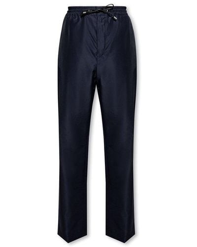 Loewe Relaxed-fitting Trousers, - Blue