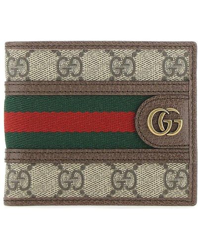 Gucci Ophidia gg Wallet - Natural
