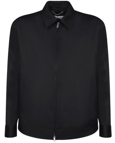 Golden Goose Zip-up Shirt Jacket - Black