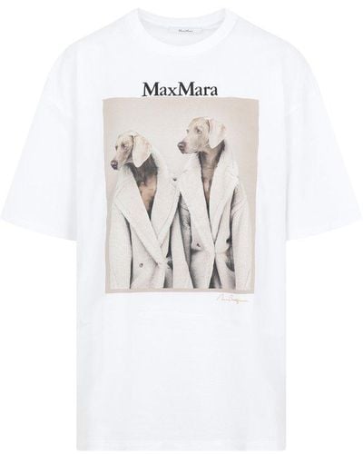 Max Mara 'tacco' T-shirt - White
