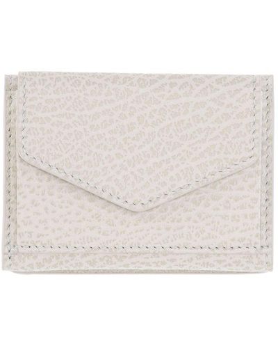 Maison Margiela Four Stitch Tri-fold Wallet - Grey