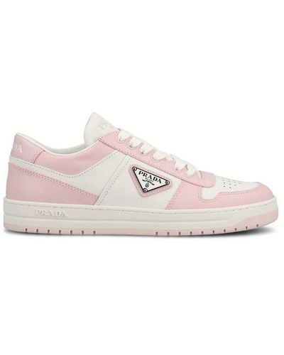 Prada Downtown Low-top Trainers - Pink