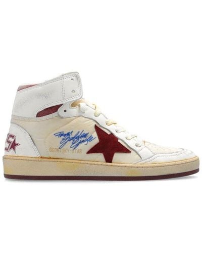 Golden Goose Sky Star High-top Trainers - Natural