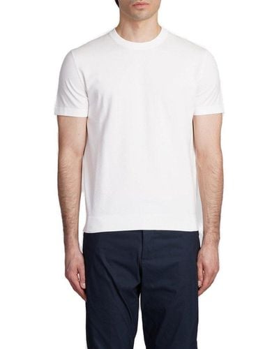 Theory Short-sleeved Crewneck T-shirt - White