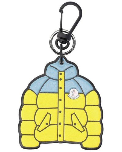 Moncler Jacket-shaped Key Ring - Yellow