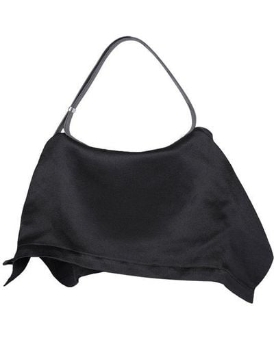 Issey Miyake Zipped Shoulder Bag - Black