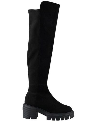 Stuart Weitzman 5050 Stretched Knee-high Boots - Black