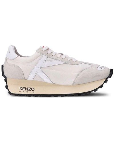 KENZO Smile Run Low-top Sneakers - White