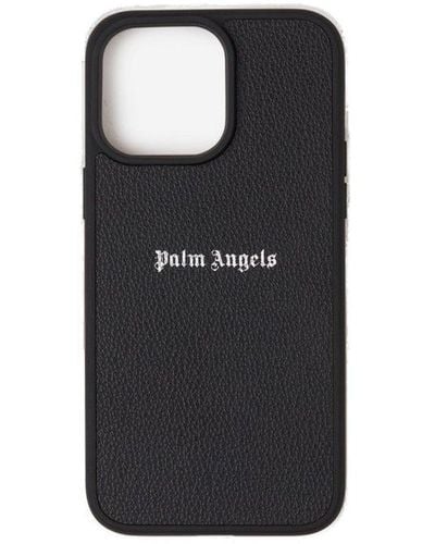 Palm Angels Iphone 13 Logo Case - Black
