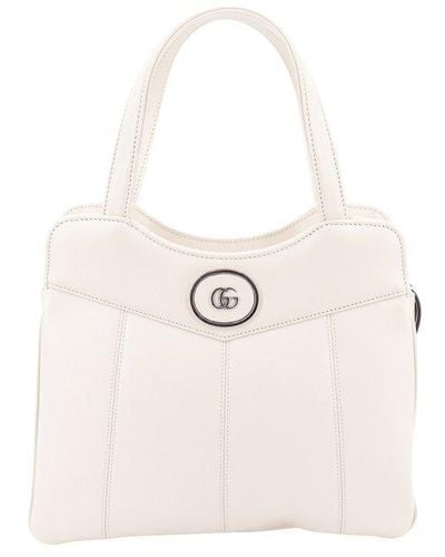 Gucci Small Petite GG Tote Bag - Natural
