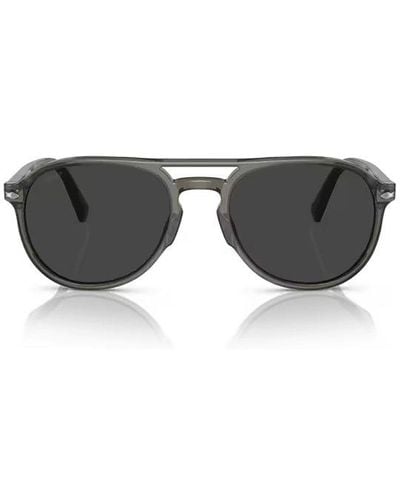 Persol Aviator Frame Sunglasses - Gray