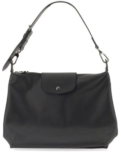 Longchamp Le Pliage Xtra Medium Hobo Bag - Black