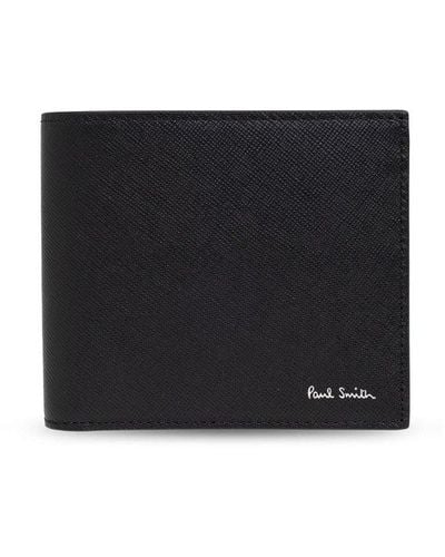 Paul Smith Wallet With Logo - Black