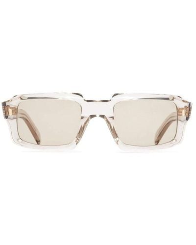 Cutler and Gross Square Frame Sunglasses - Natural