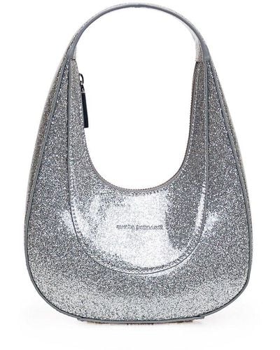 Chiara Ferragni Caia Eye Star Plaque Zipped Tote Bag - Grey