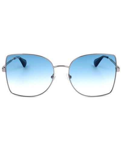 MAX&Co. Butterfly Frame Sunglasses - Blue