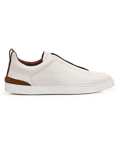 Zegna Triple Stitchtm Sneakers - White