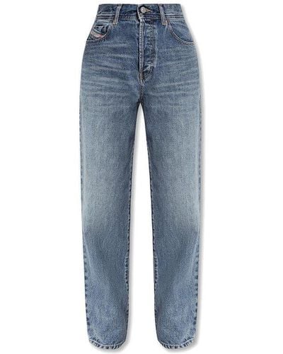 DIESEL '1956 L.32' High-Waisted Jeans - Blue