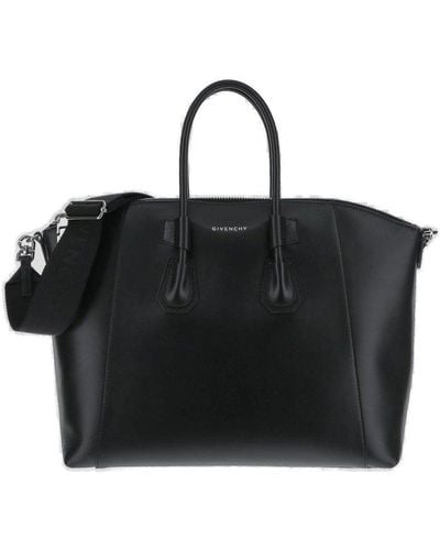 Givenchy Antigona Sport Small Leather Tote - Black