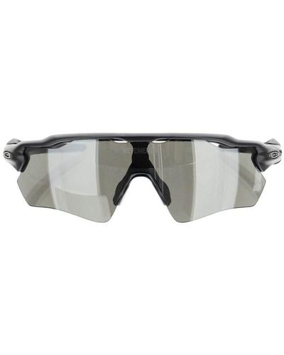 Vetements X Oakley Pilot-frame Asymmetric Sunglasses - Black