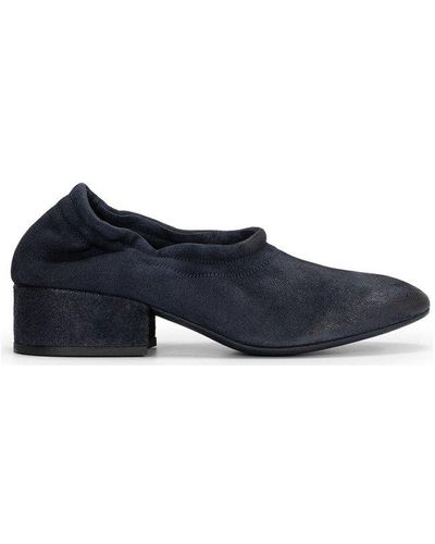 Marsèll Cubo Block Heel Court Shoes - Blue