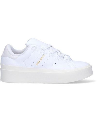 adidas Originals Stan Smith Bonega Lace-up Sneakers - White