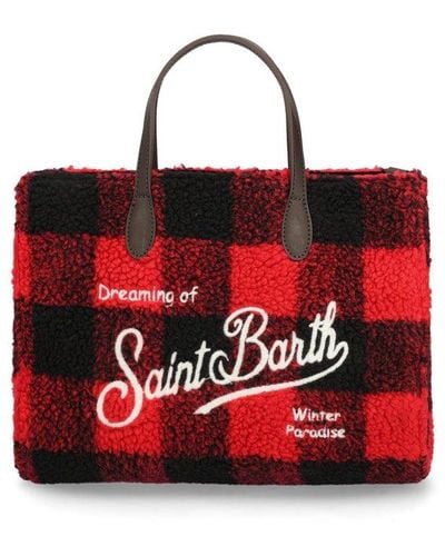 Mc2 Saint Barth Vivian Logo Embroidered Tote Bag