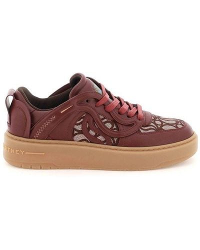 Stella McCartney Panelled Low-top Trainers - Brown
