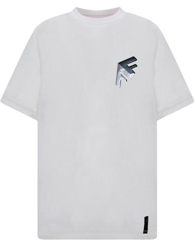 Fendi T-shirt Logo Clothing in Pink for Men