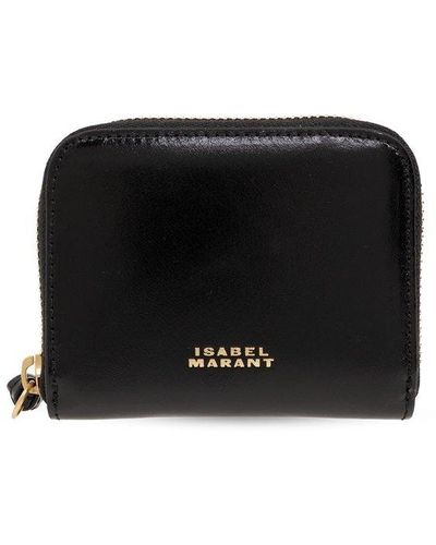 Isabel Marant 'yuki' Leather Wallet, - Black