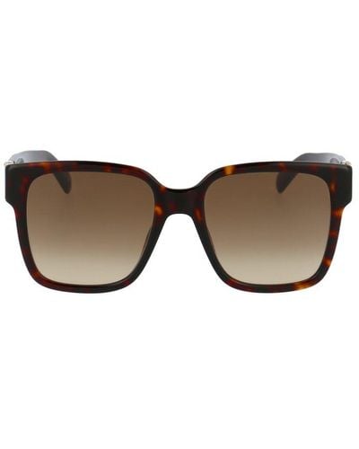 Givenchy Square Frame Sunglasses - Brown
