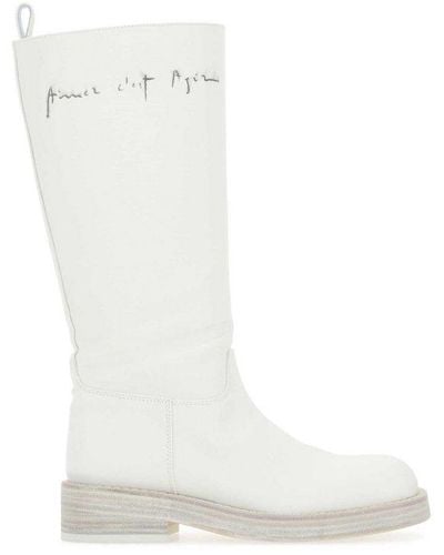 Ann Demeulemeester Boot - White
