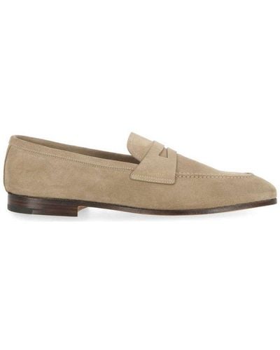 Church's Round-toe Slip-on Loafers - Natural