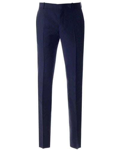 Alexander McQueen Tailored Trousers - Blue