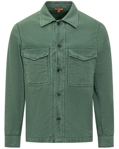 Barena Desco Button-up Shirt - Green