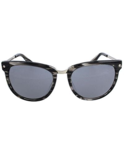 Bally Tortoise Shell Cat-eye Frame Sunglasses - Black