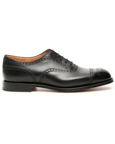 Church's Lace Up Oxford Shoes - Black
