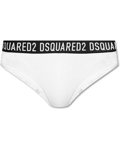 DSquared² Briefs With Logo - Black