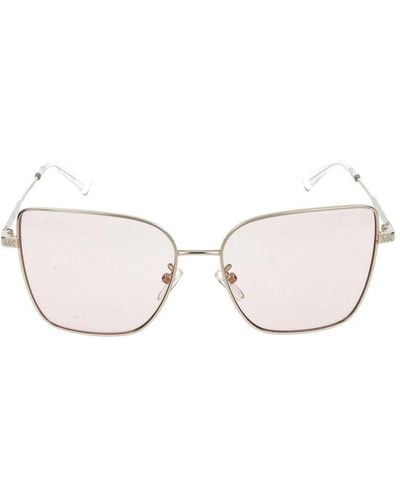 Michael Kors Bastia Butterfly Frame Sunglasses - Black