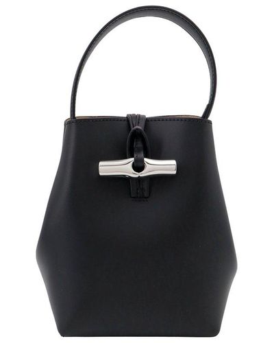 LONGCHAMP PARIS - Woman - Black - Bucket Bag