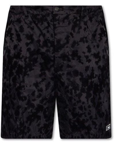 DSquared² Patterned Shorts - Black