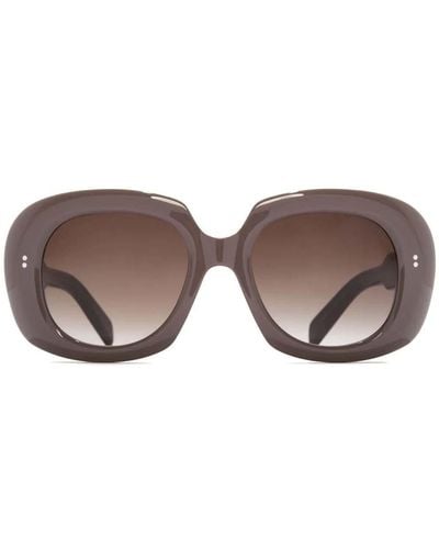 Cutler and Gross Tortoiseshell Square-frame Sunglasses - Brown