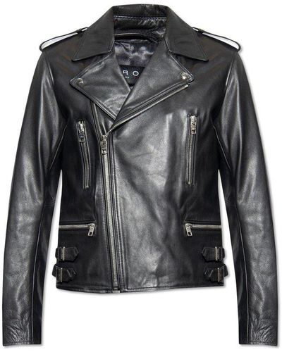 IRO 'erik' Leather Jacket - Black