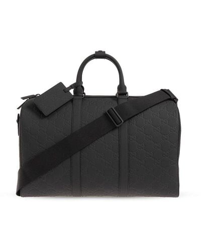 Gucci 'duffle Medium' Handbag, - Black