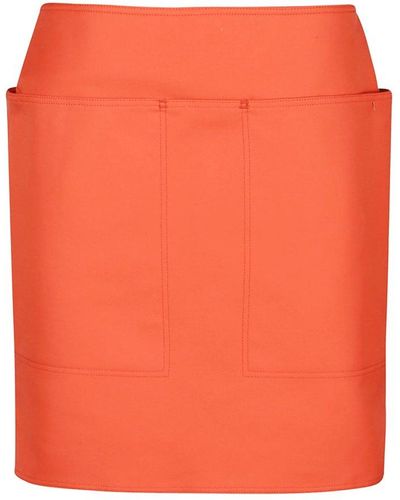 Max Mara Bevanda Skirt - Orange