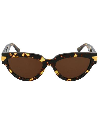 Bottega Veneta Cat Eye Sunglasses - Brown