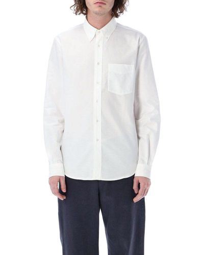 Aspesi Oxford Cotton Shirt - White