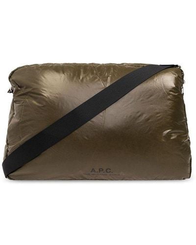 A.P.C. Shoulder Bag, - Brown